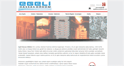 Desktop Screenshot of egelihassasdokum.com